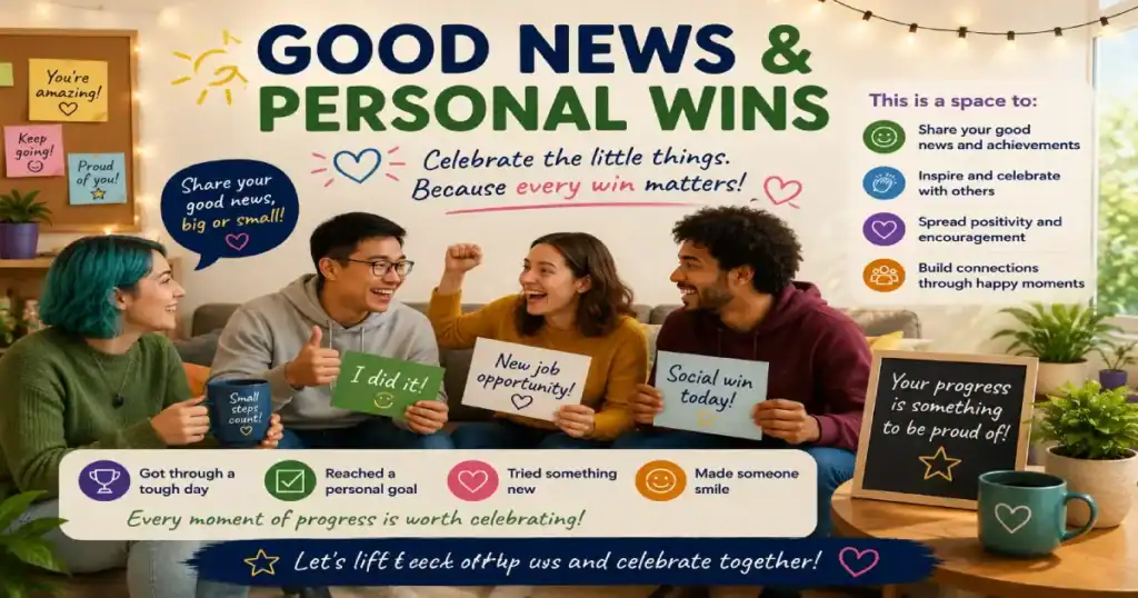 Good News & Personal Wins